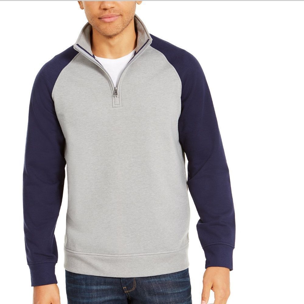 Men’s Stretch 1/4 Zip Fleece Sweatshirt
